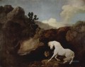 ジョージ・スタッブス ライオンにおびえる馬 1770